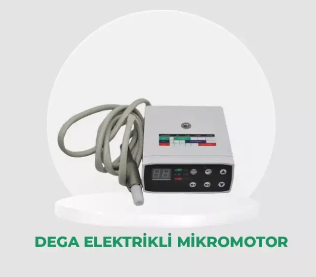 Dega Elektrikli Mikromotor / Bs-006  Dega- Kırmızı Başlık Hediyeli