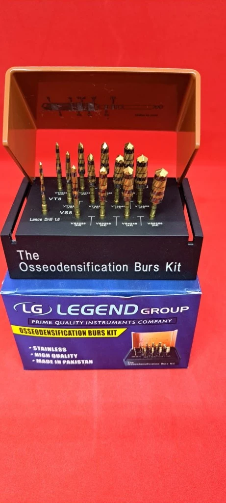 Legend Osseodensification Burs Kit (Kemik Sıkılaştırma Seti)